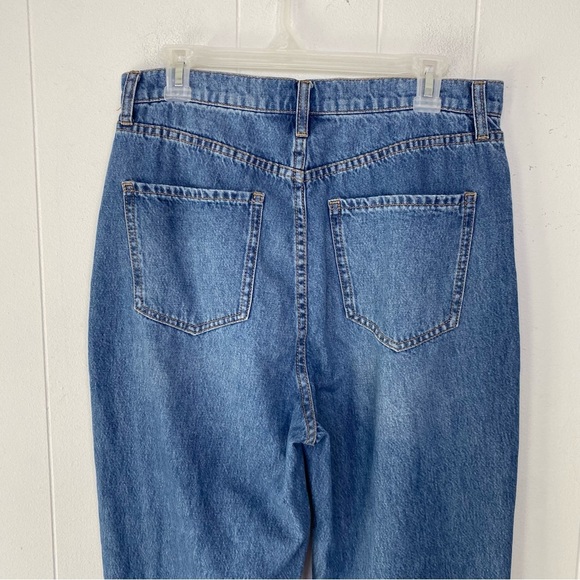 Sam Edelman Yaro High Rise Pinch Waist Jeans Skyline Womens 30 Distressed 90s - Picture 15 of 15